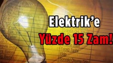 EPDK’den elektrik’e 14,9 oranında zam